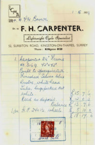 Receipt 1-5-1959